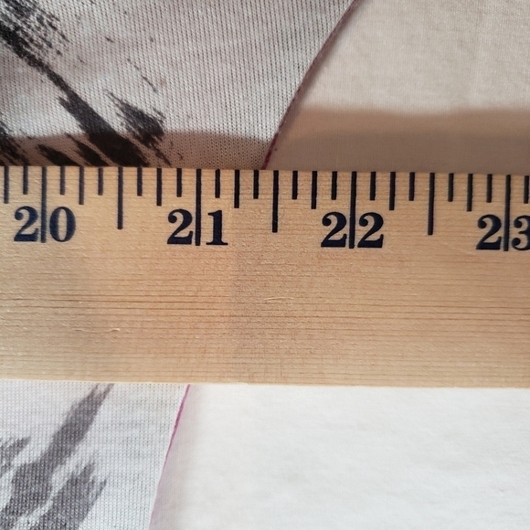 One Step Up Pink and Black Short Sleeve Shirt Sz 1X - Picture 8 of 9